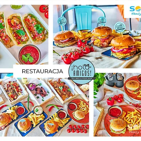 Soleo Family - W Rewalu 3 Min Od Morza - 3 Baseny, 5 Jacuzzi, Sauna, Animacje, Malpi Gaj, 3 Sale Zabaw, 4 Place Zabaw, 2 Restauracje * Rewal